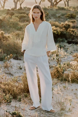 CHEMISE KIMONO COTON
