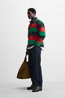 STRIPED POLO