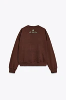 THE WHITE LOTUS FLEECE SWEATSHIRT