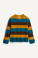 LIMITED EDITION COMBINED TEXTURES SWEATER