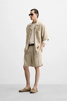 CHEMISE OVERSIZE FIT LIN - VISCOSE