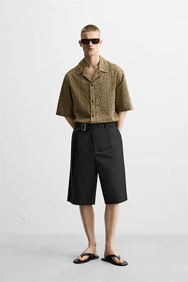 EMBROIDERED JACQUARD SHIRT