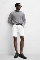 SHORT EN DENIM COUPE CLASSIQUE