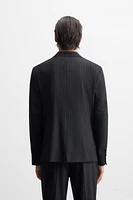 PINSTRIPE SUIT JACKET