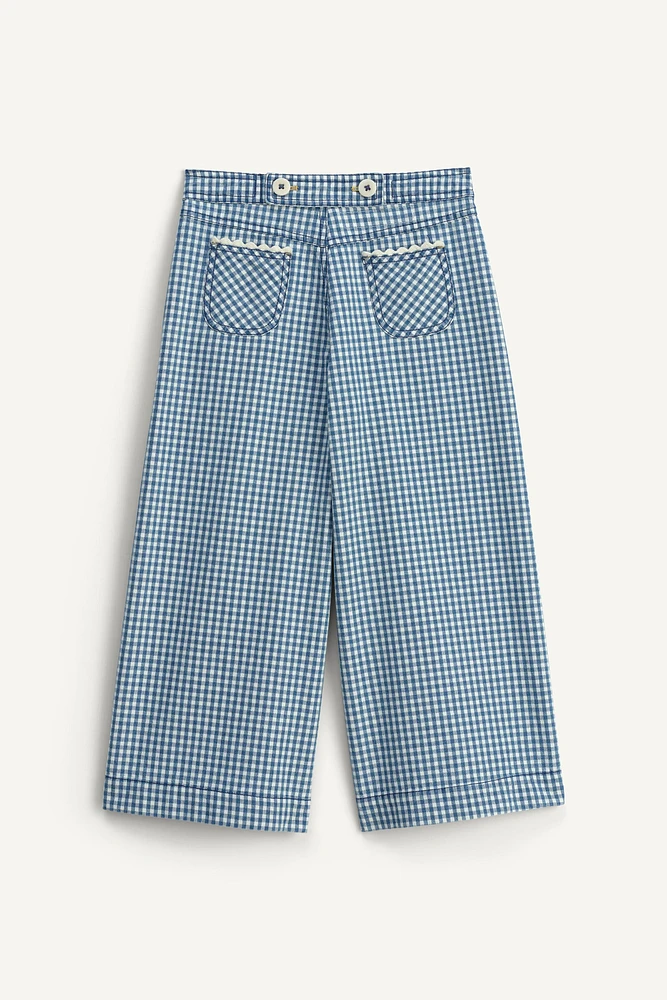 LIMITED EDITION GINGHAM PANTS