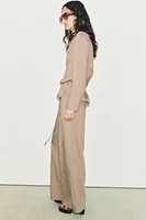 PANTALON DE PYJAMA À RAYURES ZW COLLECTION
