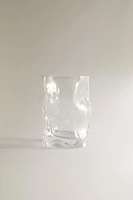 WAVY GLASS TUMBLER