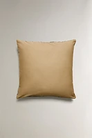 EMBROIDERED THROW PILLOW COVER