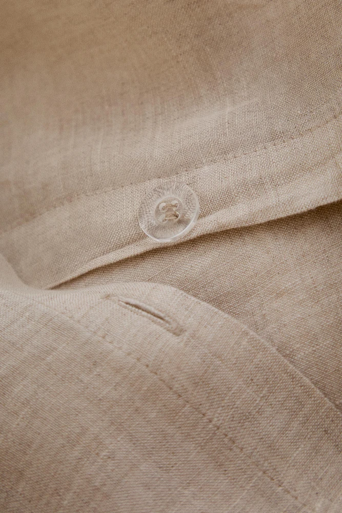 WASHED LINEN FLAT SHEET (160 GSM)