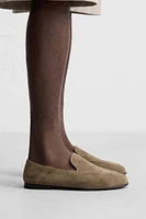 LEATHER LOAFERS