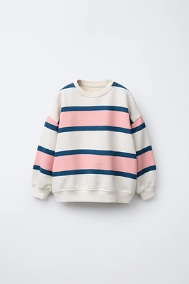 SWEAT À RAYURES