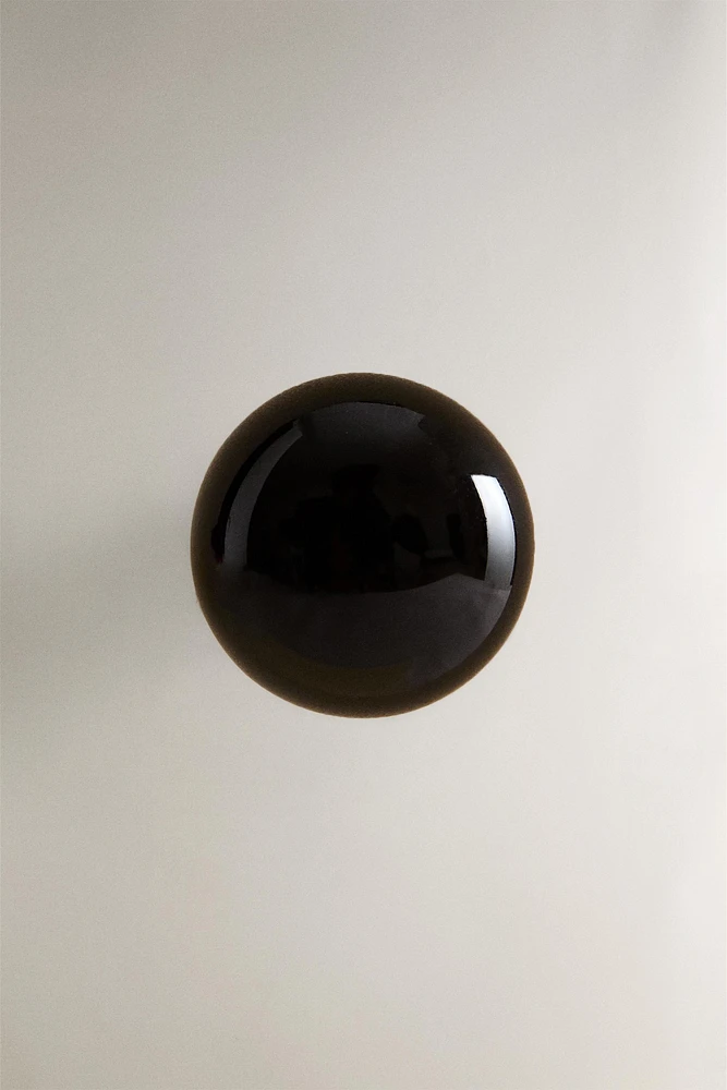 SHINY CERAMIC DOOR KNOB (PACK OF 2)