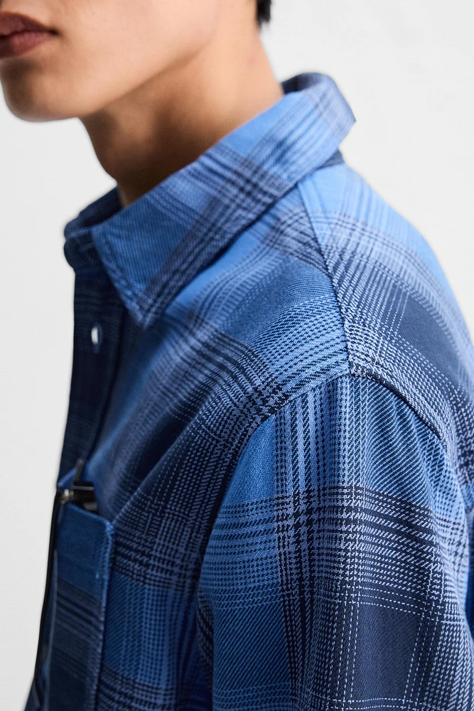 PLAID POCKET SHIRT