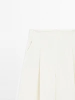 Pantalon large 100 % lin - STUDIO