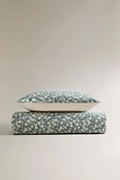 HOUSSE DE COUETTE ENFANT FLEURS TROPICALES