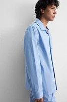 CHEMISE DE PYJAMA CONTRASTÉE