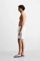 WAVY LONG SWIMSUIT