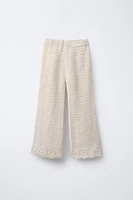 CROCHET FLORAL CULOTTES