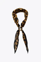 BANDANA ANNEAU IMPRIMÉ ANIMAL