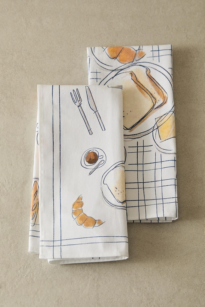 PRINTED KITCHEN TOWEL (SET OF 2)