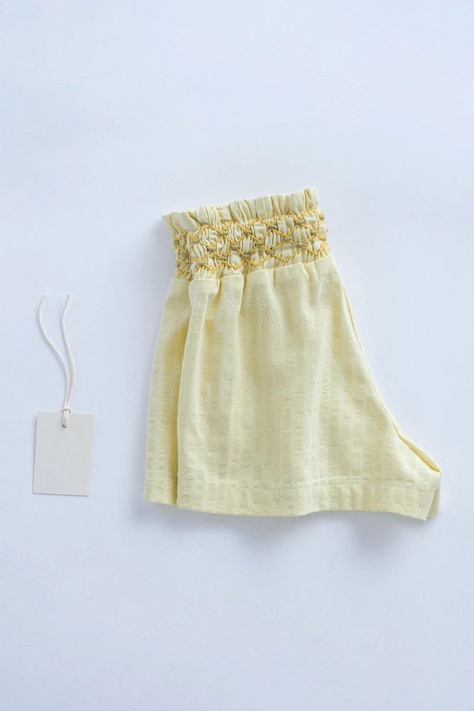 ZARA TIMELESS - BERMUDA BRODÉ