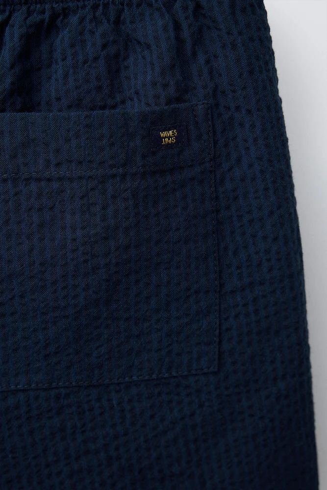 SEERSUCKER SHORTS