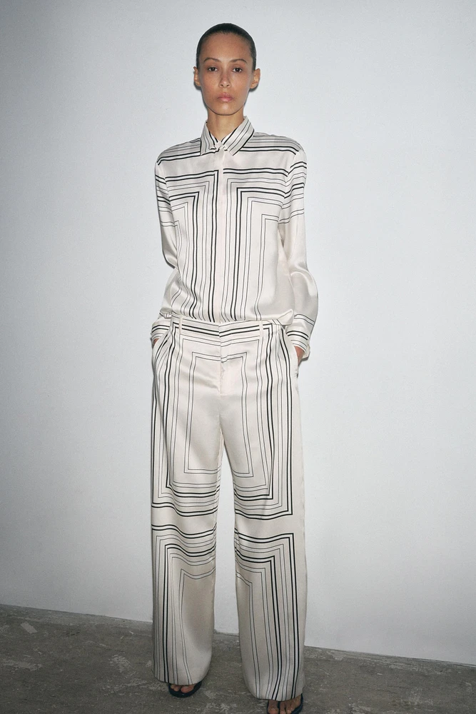 PANTALON IMPRIMÉ COLLECTION ZW