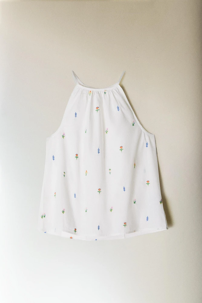 TOP COTON MINIFLEUR