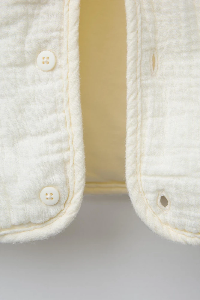 TEXTURED QUILTED JACKET