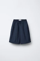 NYLON BALLOON CONVERTIBLE SHORTS