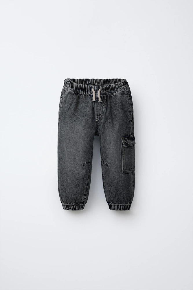 CARGO JOGGER JEANS