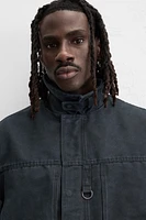 BLOUSON EFFET CIRÉ