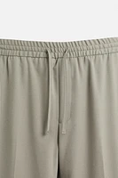 JOGGER WAIST STRETCH PANTS