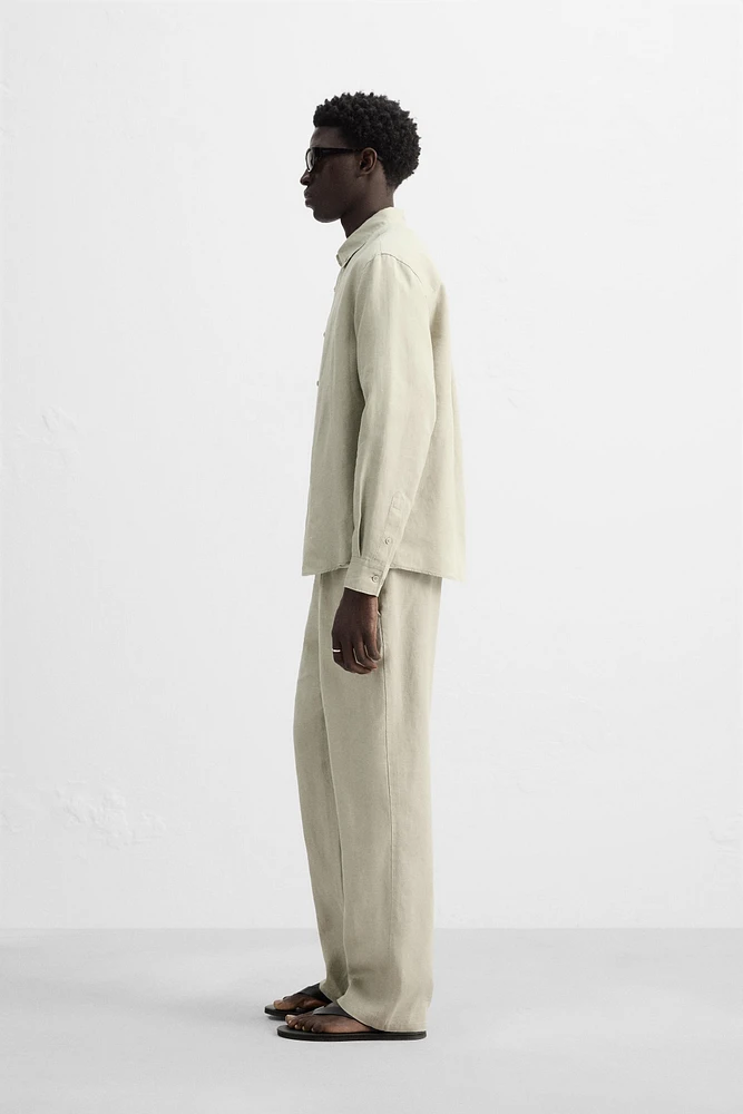 100% LINEN SHIRT