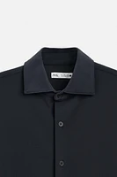 TEXTURED STRETCH SHIRT