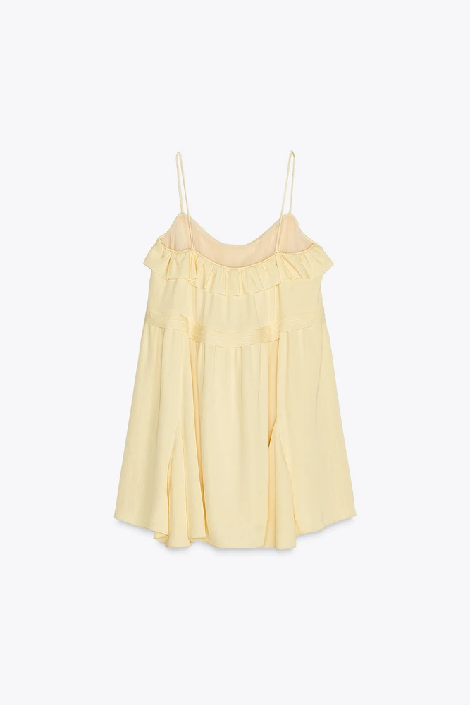 ROBE COURTE À VOLANTS ZW COLLECTION