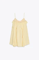 SHORT RUFFLE DRESS ZW COLLECTION