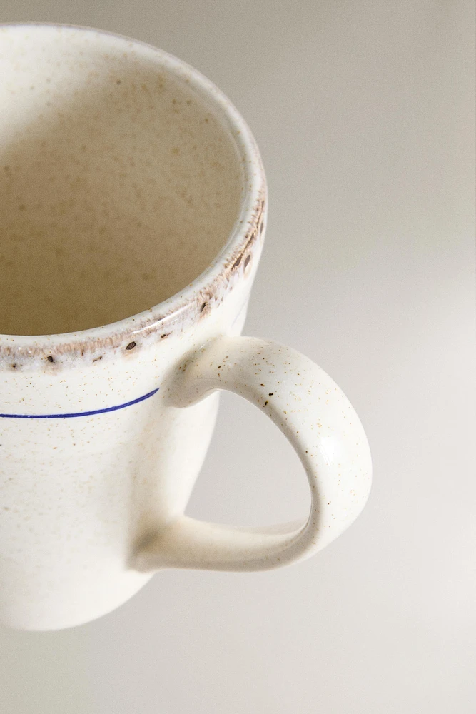 STONEWARE FISH MUG