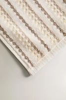 SERVIETTE DE BAIN TEXTURE POIS