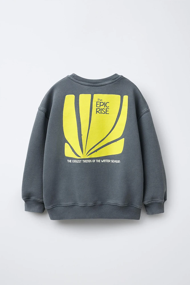 PRINTED SWEATSHIRT