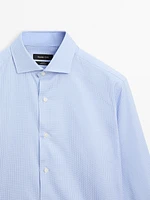 Slim fit 100% cotton shirt