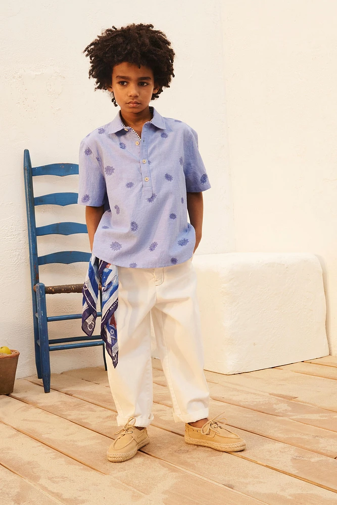 CHEMISE BRODERIE PAISLEY ÉDITION LIMITÉE