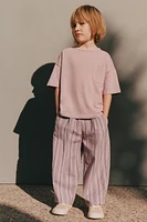 ZARA TIMELESS - STRIPED LINEN PANTS