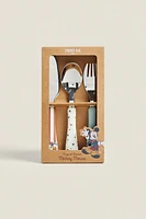 CHILDREN’S MICKEY MOUSE © DISNEY FLATWARE SET (SET OF 3)