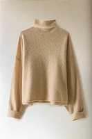 CASHMERE SWEATER WITH COLLAR