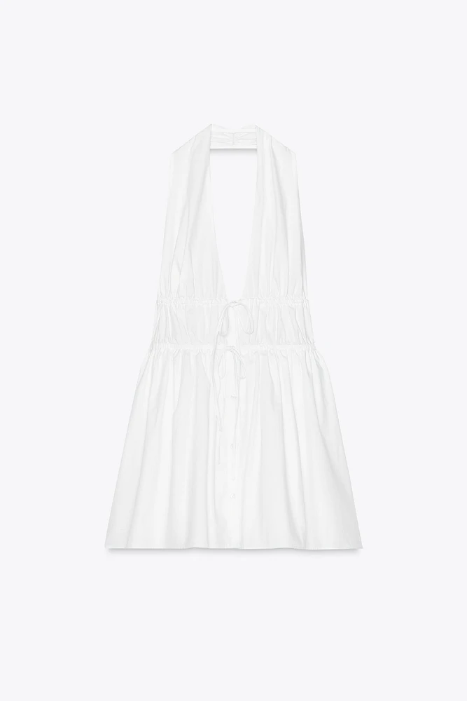 HALTER JUMPSUIT DRESS