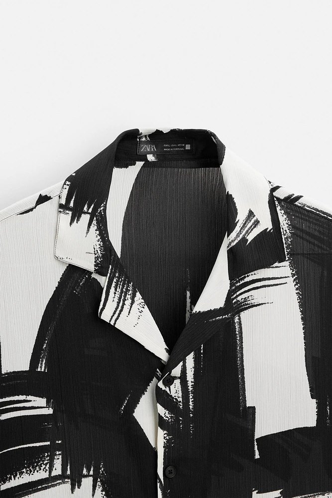 ABSTRACT PRINT SHIRT