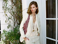 BLAZER LONG À BOUTONNAGE CROISÉ