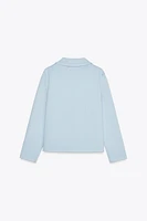TRIM KNIT JACKET