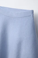 KNIT SWING SKIRT